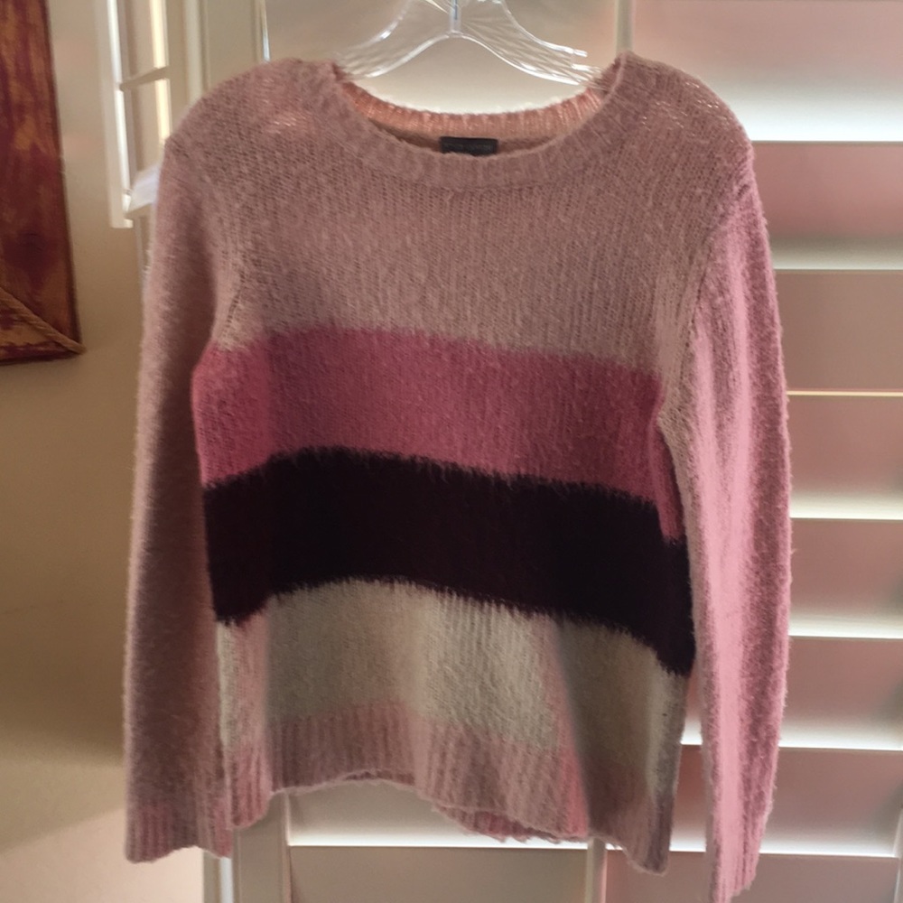 Vince Camuto color block stripe sweater